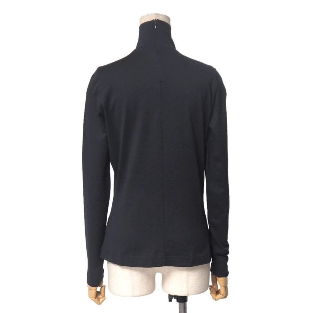 Gucci Vintage M Jersey High Neck Long Sleeve Hat Black - Picture 2 of 9